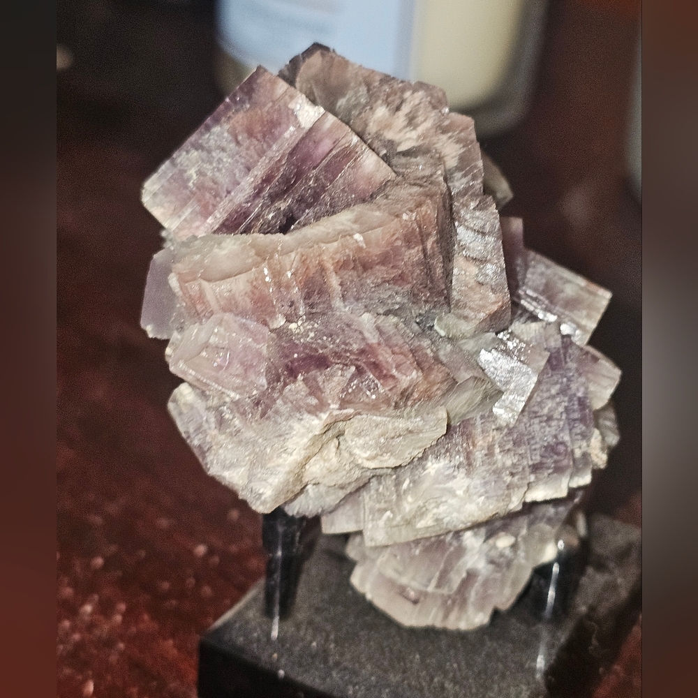 Purple Aragonite Cluster